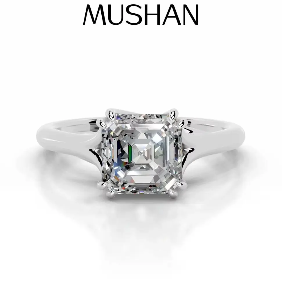 Moissanite Ring - MUSHAN Özel Tasarım Mücevher, 925 Ayar