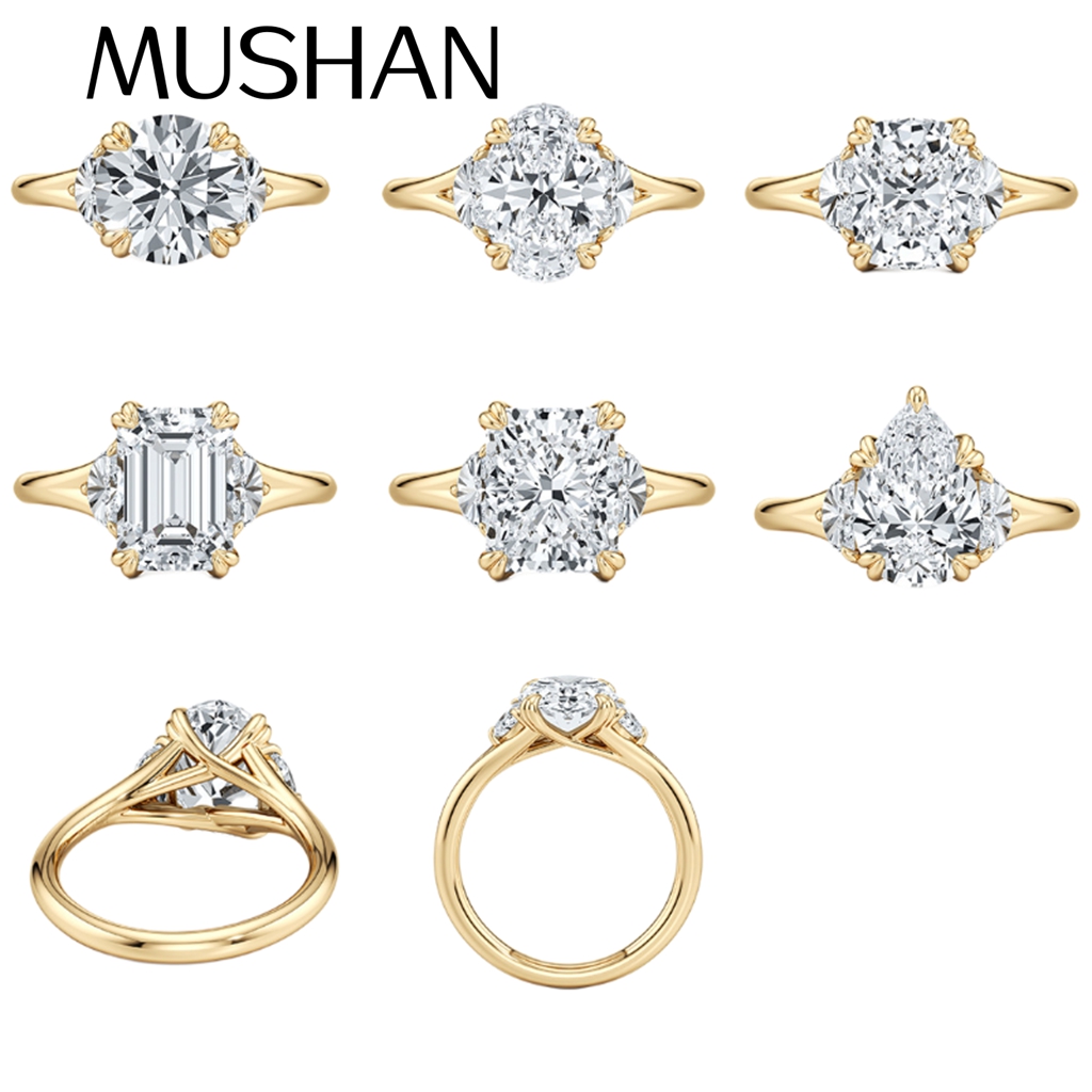 Moissanite Ring - MUSHAN Özel Tasarım Mücevherler, 925 Ayar