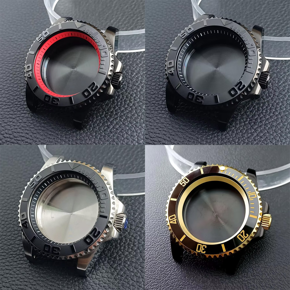 Jewelry Box That Holds Watches - NH35 Yüksek Kaliteli 40.5mm Gümüş/siyah GMT