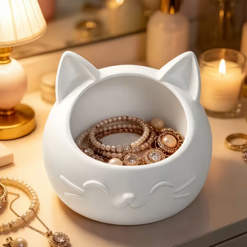 Mini Karikatür Kedi Şeklinde S - Jewelry Box That Holds Watches incelemesi ve fiyatı