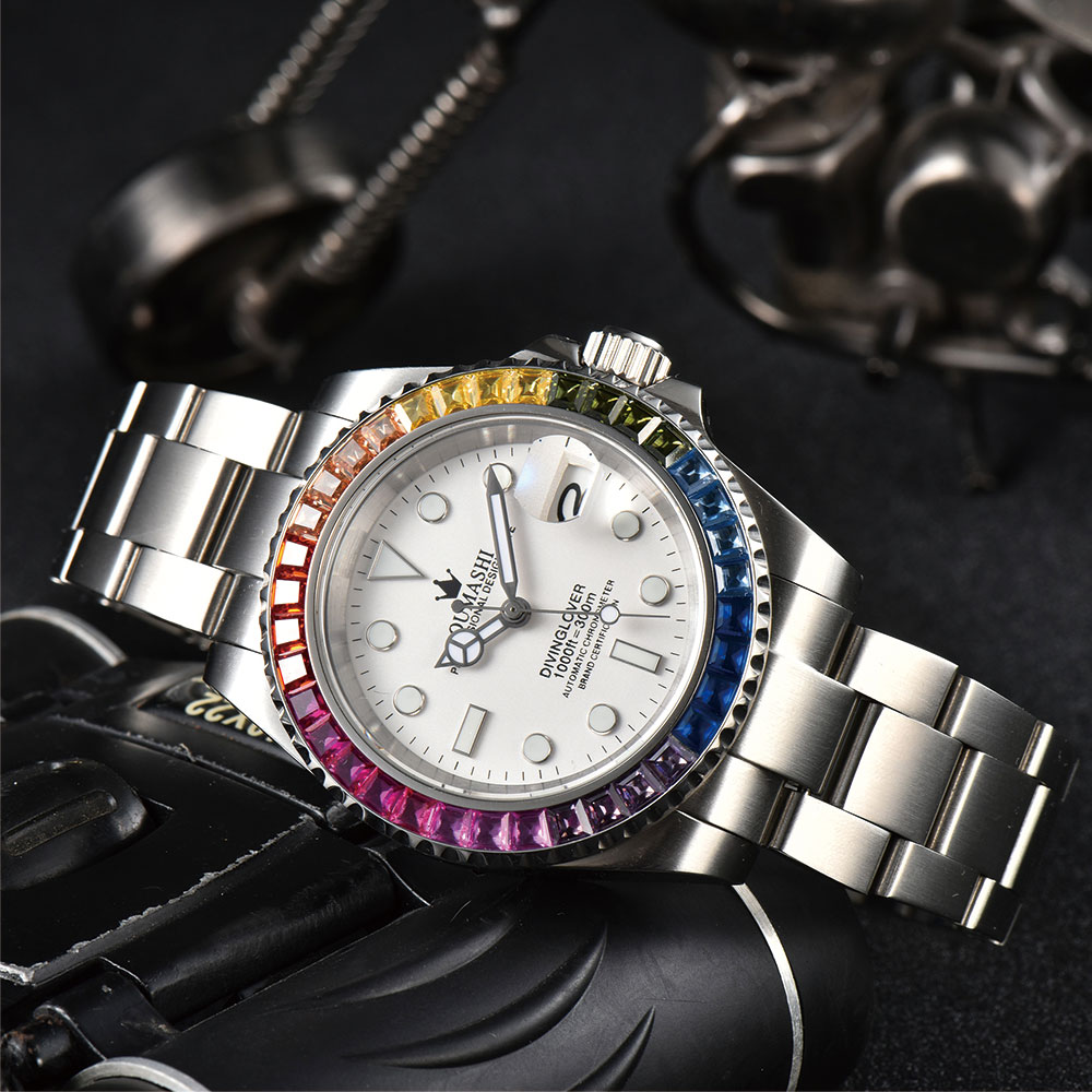 40mm Lüks Dalış Erkek Saati NH - Watch Strap Replacement incelemesi ve fiyatı