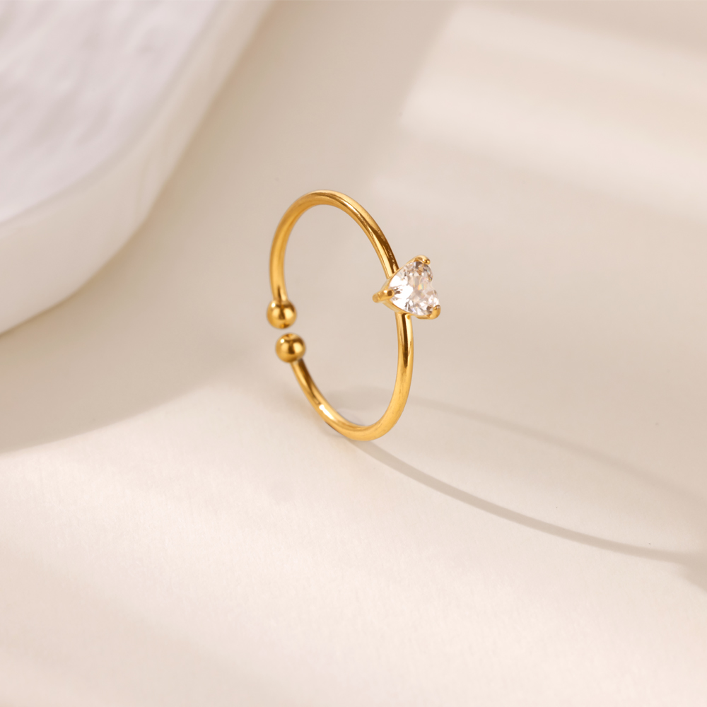 12'li Birthstone Zirkonya Kalp - Birthstone Ring Set incelemesi ve fiyatı