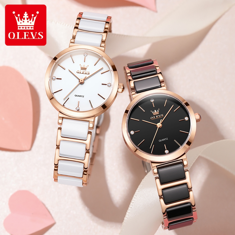 OLEVS Kadın Saati 5877 Lüks Za - Watch Strap Replacement incelemesi ve fiyatı