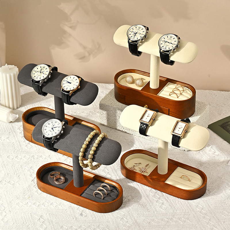 Oirlv katı ahşap saat organiza - Jewelry Box That Holds Watches incelemesi ve fiyatı