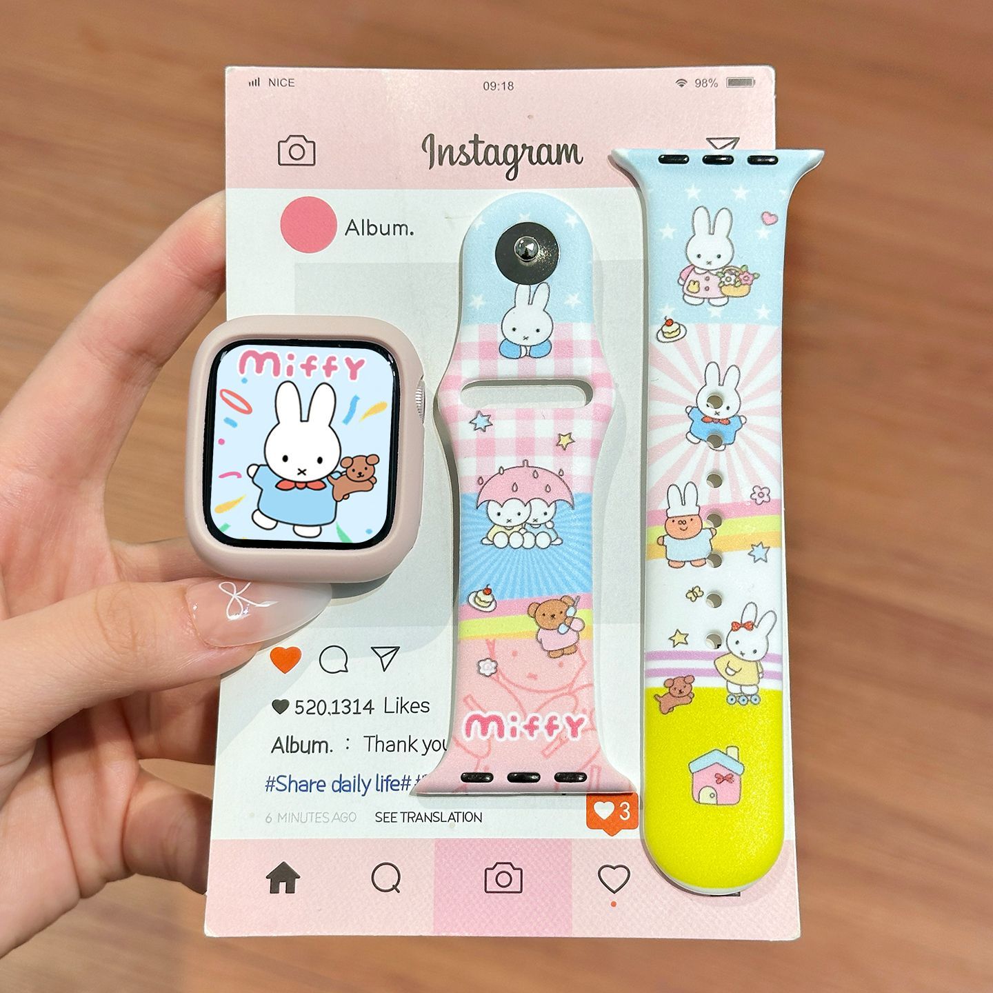 Dopamin Rengi Miffy Silikon sa - Watch Strap Replacement incelemesi ve fiyatı
