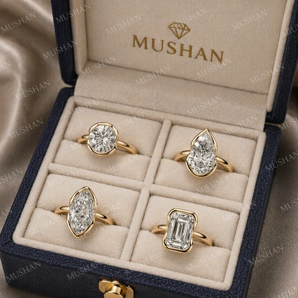 MUSHAN Lüks MST Mücevher 925 A - Moissanite Ring incelemesi ve fiyatı