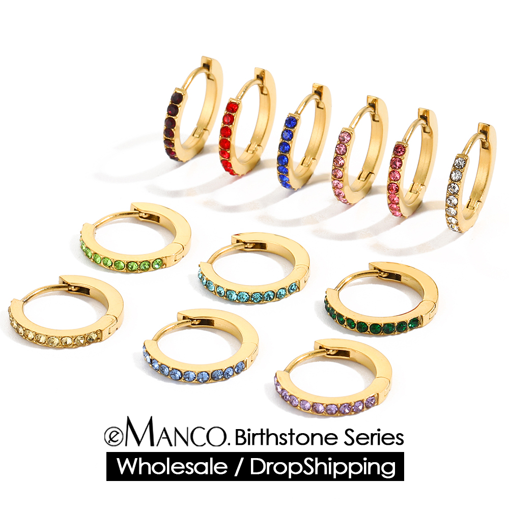 EMANCO Rhinestone Sade Paslanm - Birthstone Ring Set incelemesi ve fiyatı